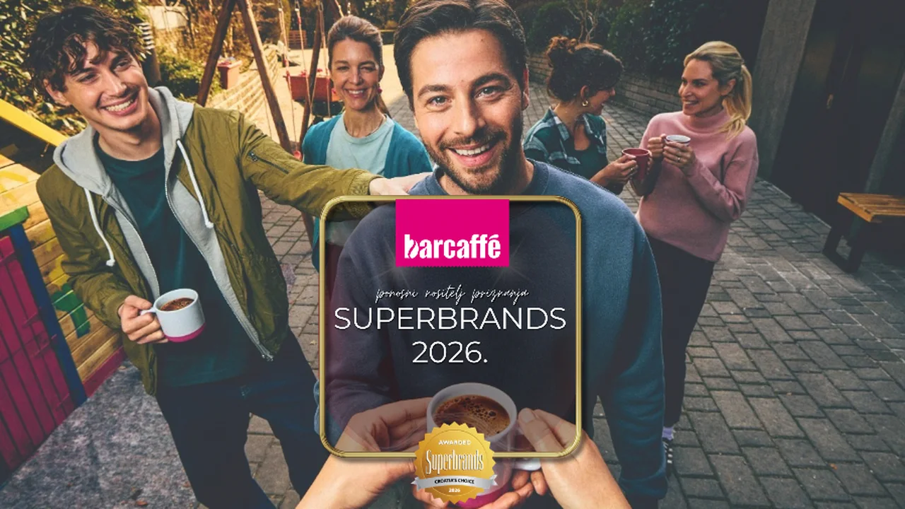 Barcaffè dobitnik priznanja Superbrands Croatia: potvrda iznimne kvalitete brenda