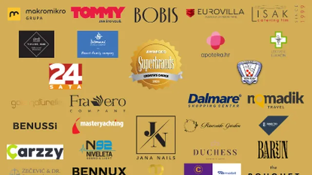 Superbrands Hrvatska 2025: Brendovi koji postavljaju standarde